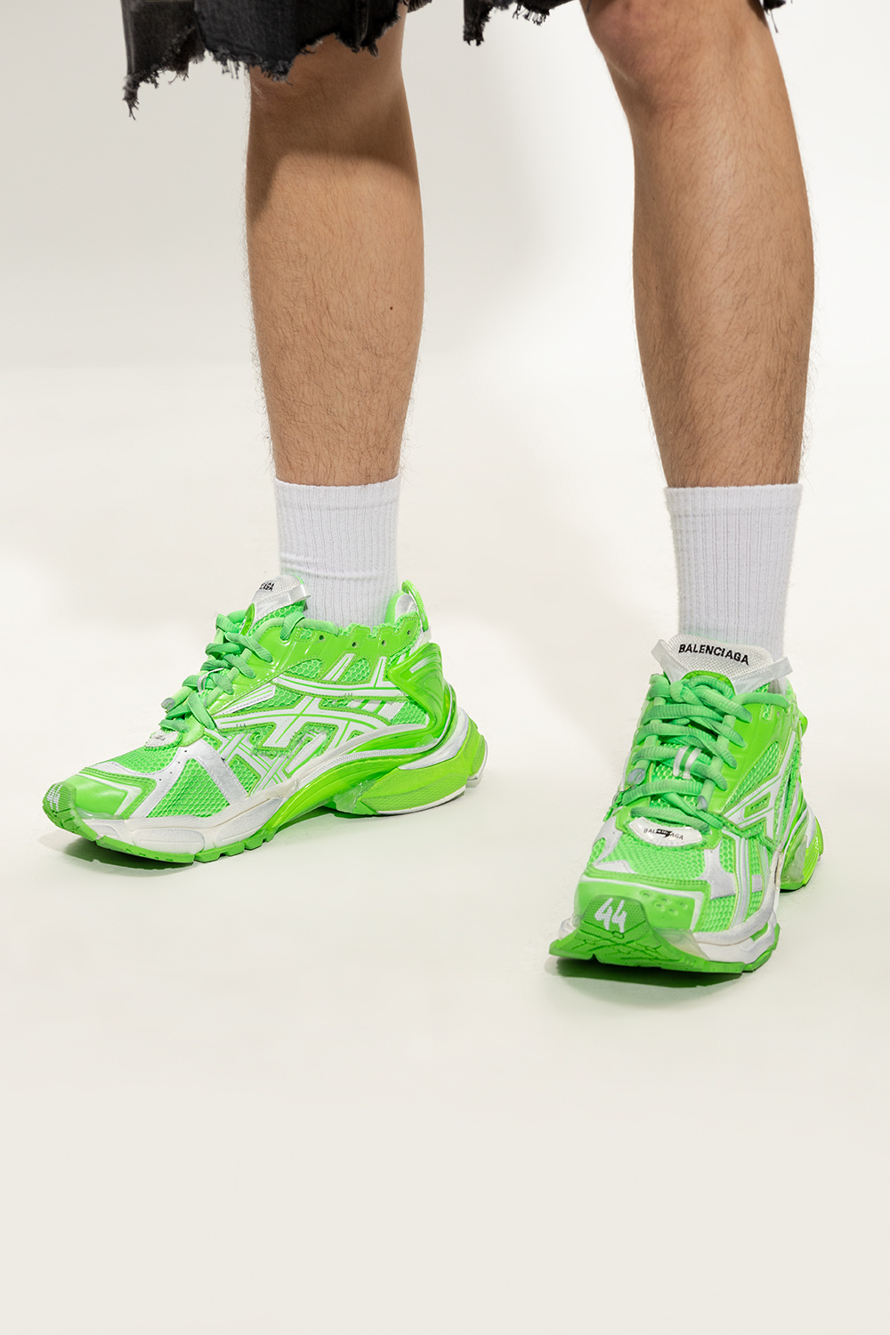 Neon green balenciaga clearance runners